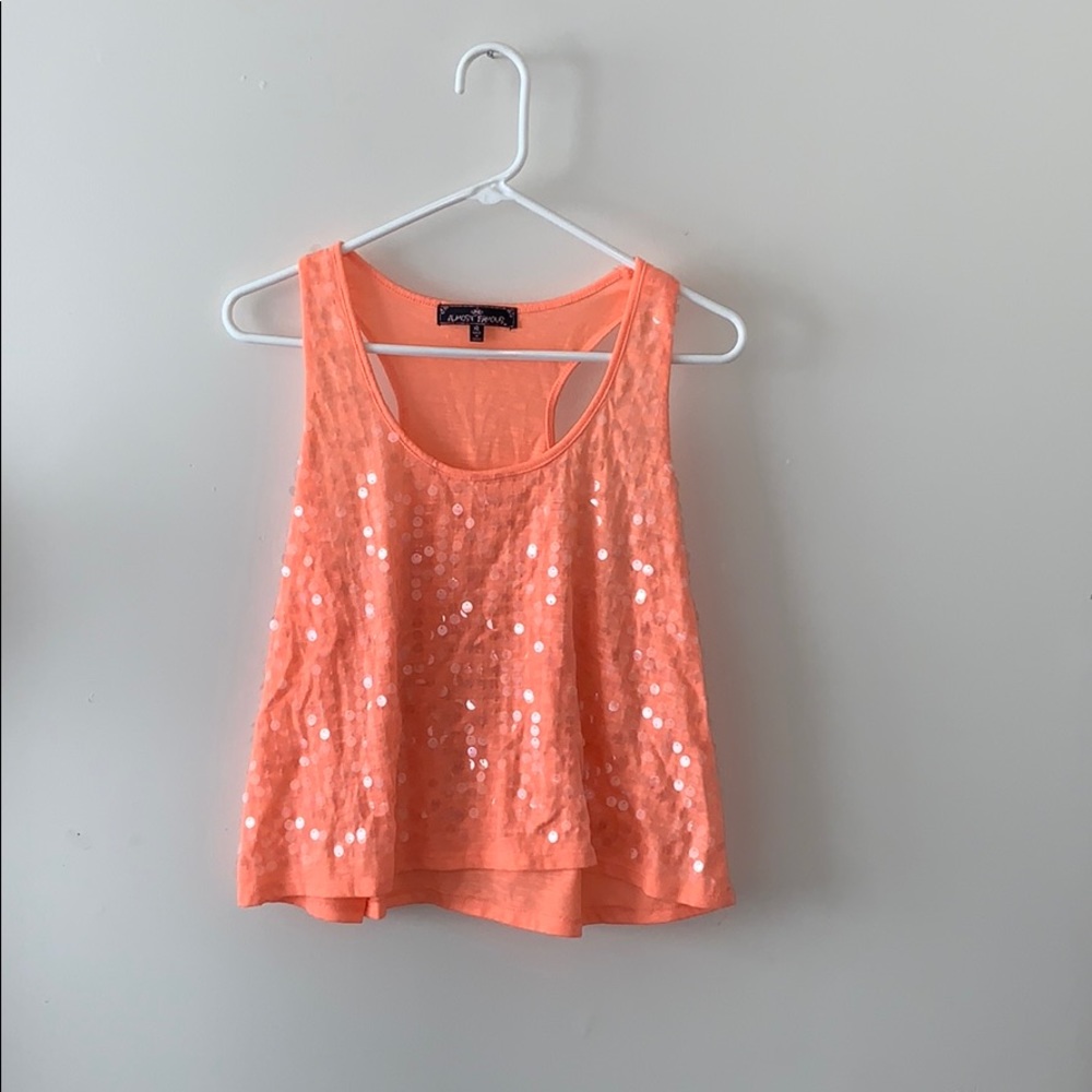 Cropped tank top